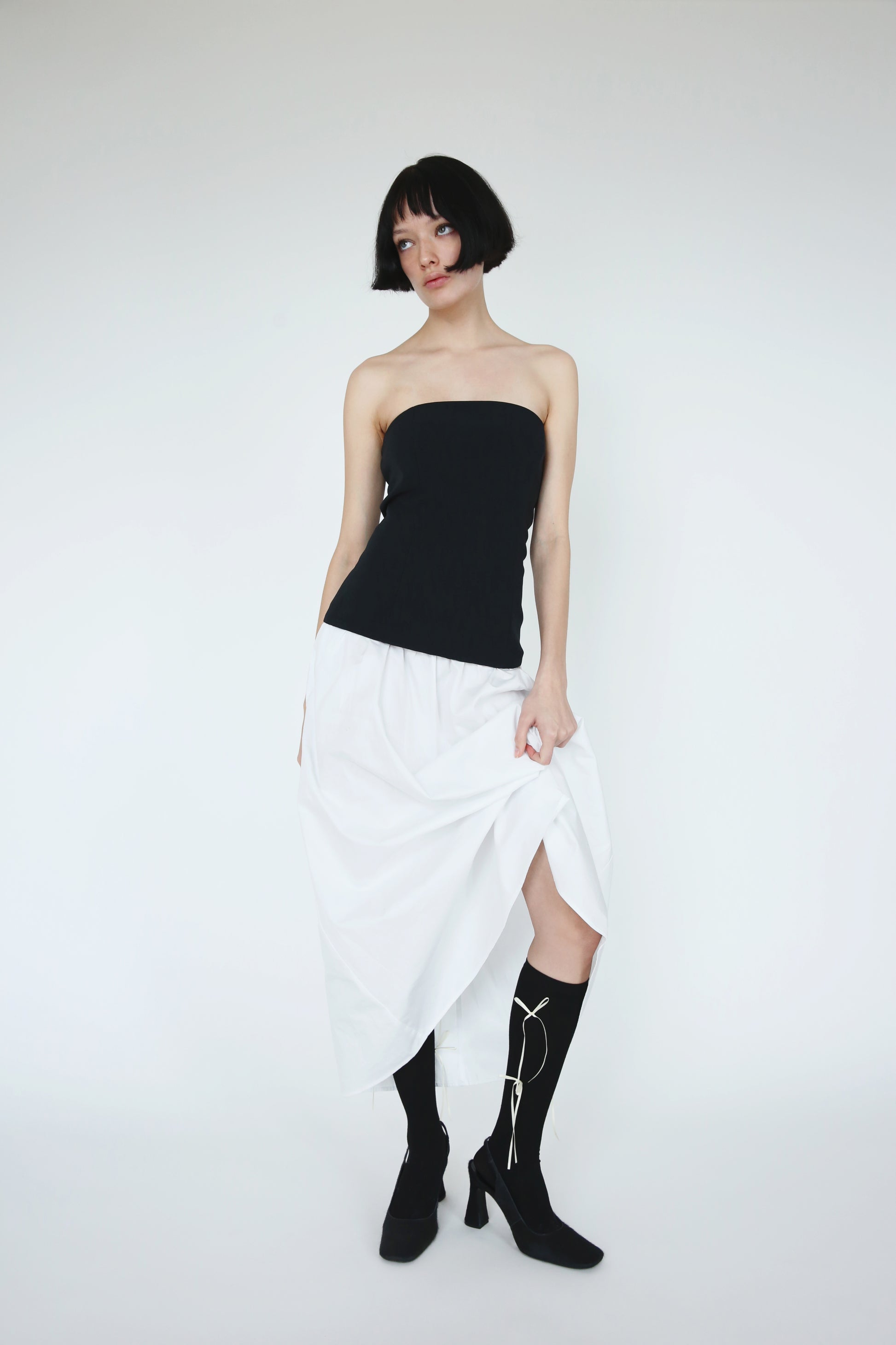 Abramovic heel by Figura Concept made in Spain with pony hair