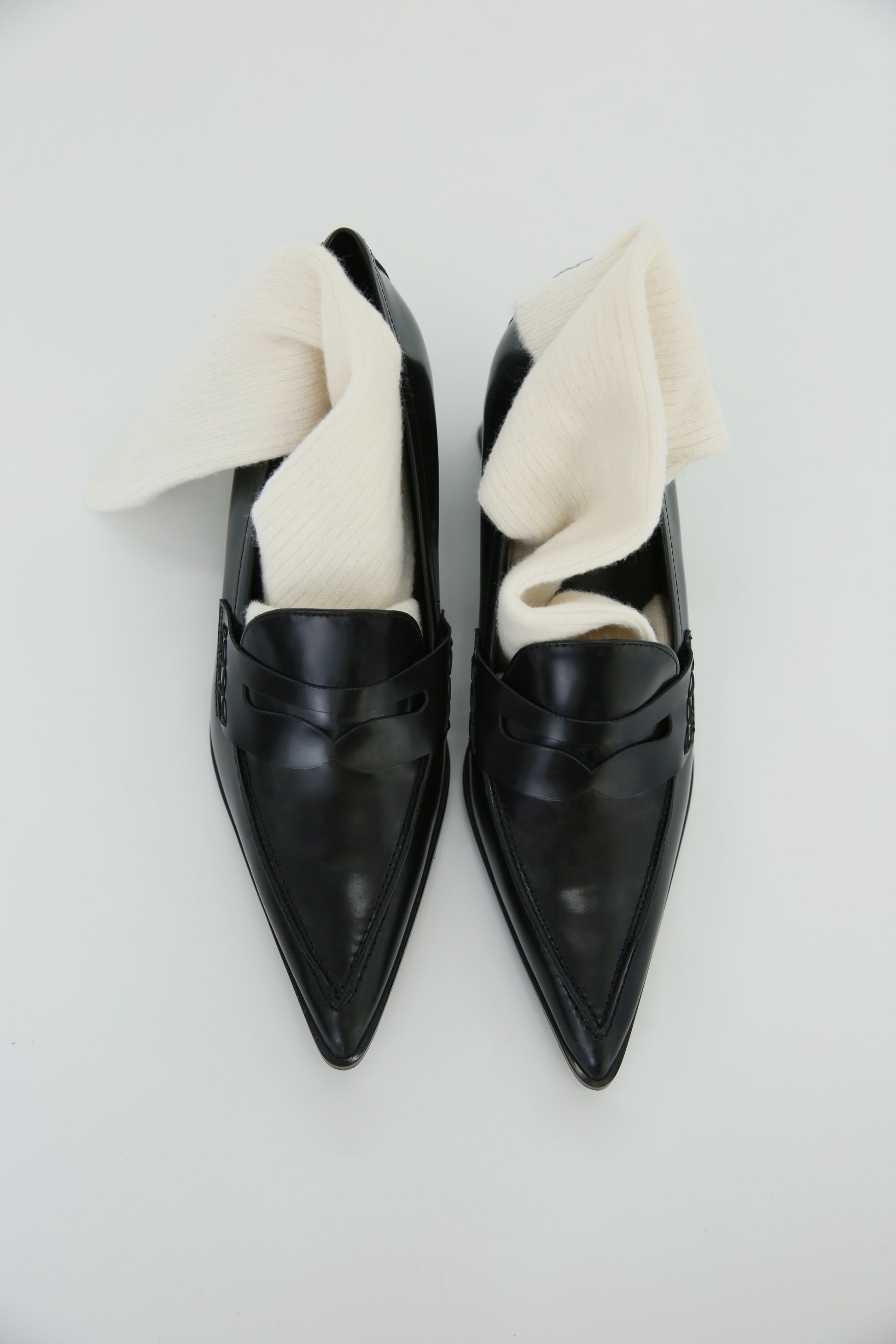 Figura concept Kruger mocassins in black. Made in Spain
